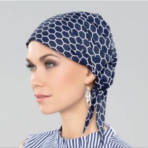 navy head scarf